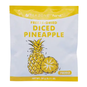 Tea Zone Freeze-Dried Pineapple, Diced - Bag