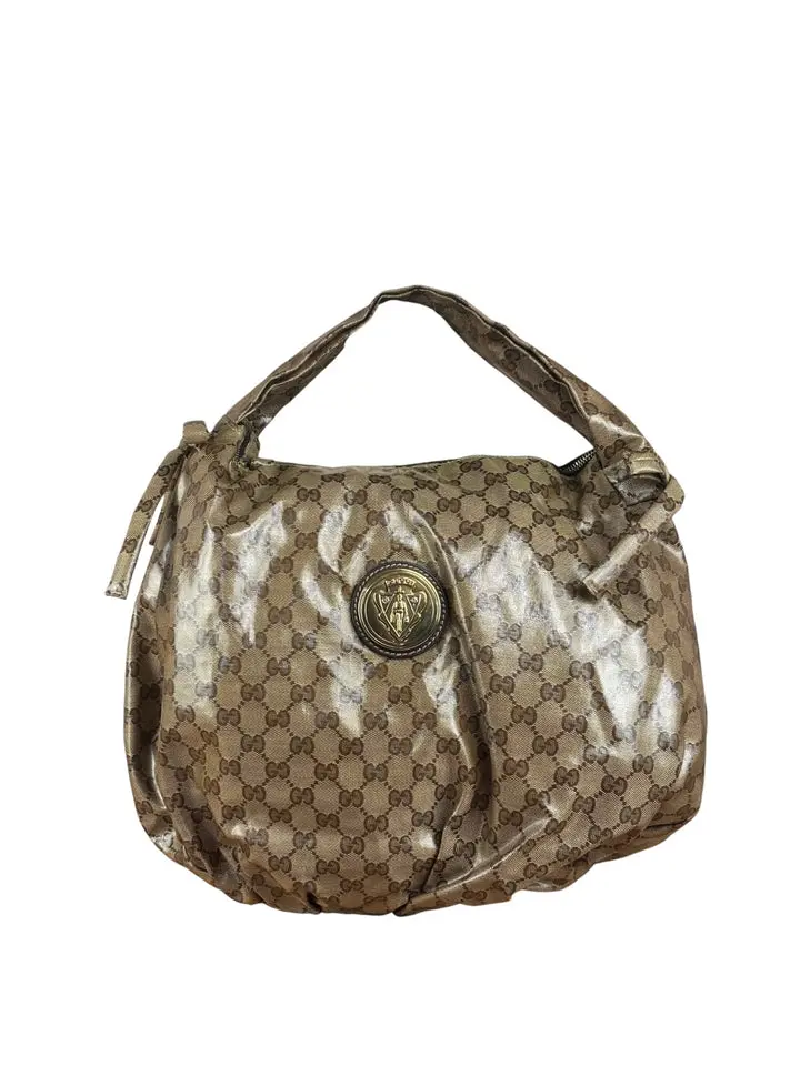 Pre-owned na Shoulder Bags Gucci GG Crystal Hysteria Hobo Bag