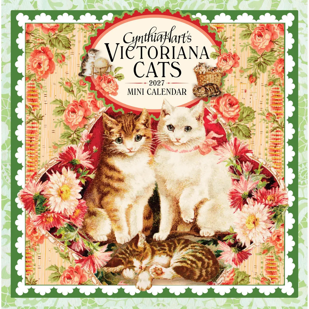 Cynthia Hart's Victoriana Cats Mini Wall Calendar 2027 by Cynthia Hart, Workman Calendars