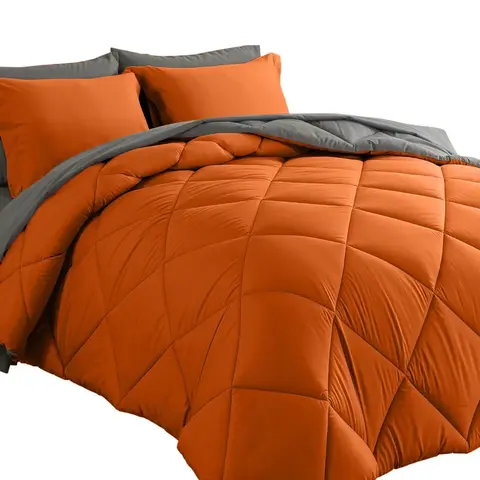 Cosybay 7pcs Luxury Quilt Set Bedding - Full/Queen/King Size Bedding Sets, 2 Pillowcases, 1 Flat Sheet, 1 Fitted Sheet, 2 Pillow Shams, Sweat-Absorbing Warm Luxury Textiles Bedroom Items for All Seasons Home Decor,Premium Quality, Christmas Gifts for Her