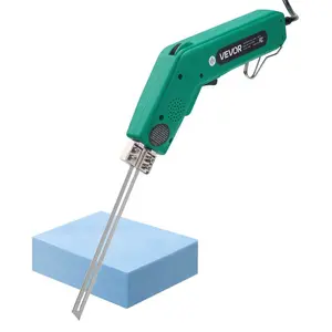 VEVOR Hot Knife Foam Cutter, 200W Electric Foam Cutting Tool, 122 - 932 Adjustable Styrofoam Cutter with 6 8 Cutting Blades for KT Board, Polyethylene, Sponge, Rubber - Tool Box Included