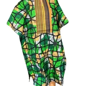 Sewa Ankara Casual Short Dress Shortsleeve for Women Womenswear
