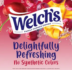 Welch’s Singles To Go! Cranberry Variety Pack Drink Mix, Sugar Free Water Flavor Packets, No Aspartame, No Artificial Dyes, Low Calorie, 4 Flavors (Grape, Mango, Strawberry, Cherry), 30 Sticks