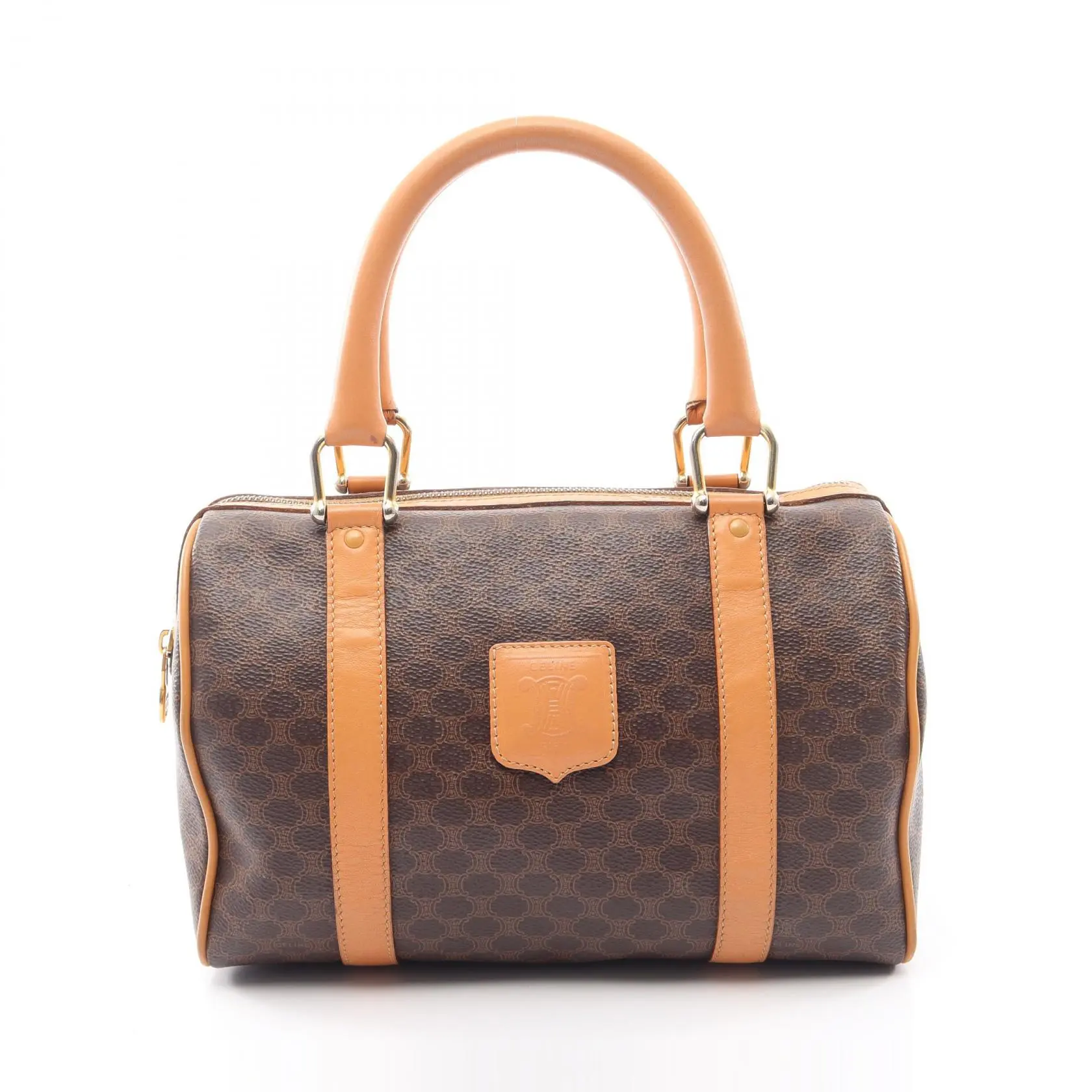Pre-owned Celine Canvas Shoulder Bags Macadam Coated Handbag
