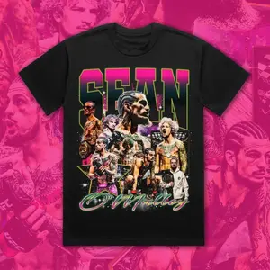 Sean O'Malley Quasar Graphic T-Shirt, Fashion Cotton, Full Colors, Full Sizes, For Men, For Women