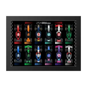 【Cars Not Included】Display Wallboard for 71049 -  Mini Race Cars, Frame for Car Wall Mount Display Lover