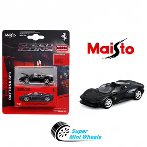 Maisto 1:64 Speed Icons - Ferrari Daytona SP3 – Black