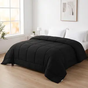 [Mother's Day Gift] NTBAY Cozy Soft Washable Luxury Comforter - Skin-Friendly Breathable Quilt, Cloud-like Down Alternative Comforter Duvet Insert, All Season Machine Washable Bedding
