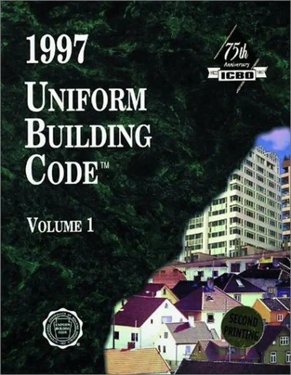 Used 1997 Uniform Building Code Vol. 1: Administrative, Fire-and-Life-Safety, and Field Inspection Provisions (Soft Covers, Good Proven Document) by International Code Council (ISBN 188459087X) for Architects (English)