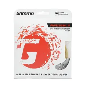 Gamma Professional 16 Tennis String Set