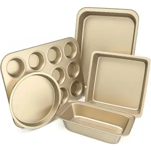 Non-Stick Baking Pan Set - Carbon Steel Bakeware