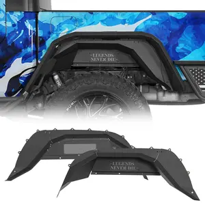 Hooke Road Rear Inner Fender Liners for 2020-2026 Jeep Gladiator JT