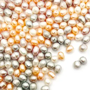 B1G1]Natural Pearl Chic DIY Beads DIY Charms Set