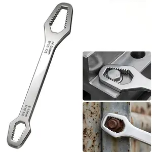 Universal Car Torx Wrench,8-24mm Self-tightening Wrench,Double-head Torx Spanner,Non-Slip Multi-function