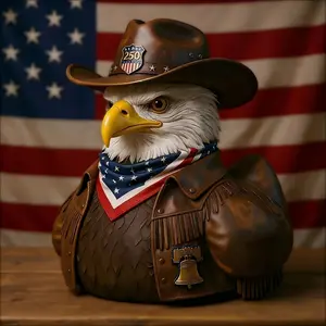 250th Anniversary Liberty Eagle Duck Memorial Decoration, Unique Collectible Ornament, Perfect Gift for History Enthusiasts