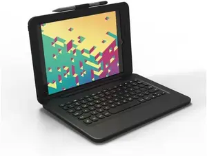 ZAGG Rugged Pro Connect for Apple iPad 10.2" | Water Resistant  Keyboard & Case Combo w/Interlocking Keys - Black