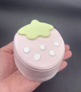 frozen butter textured strawberry cake taba squishy