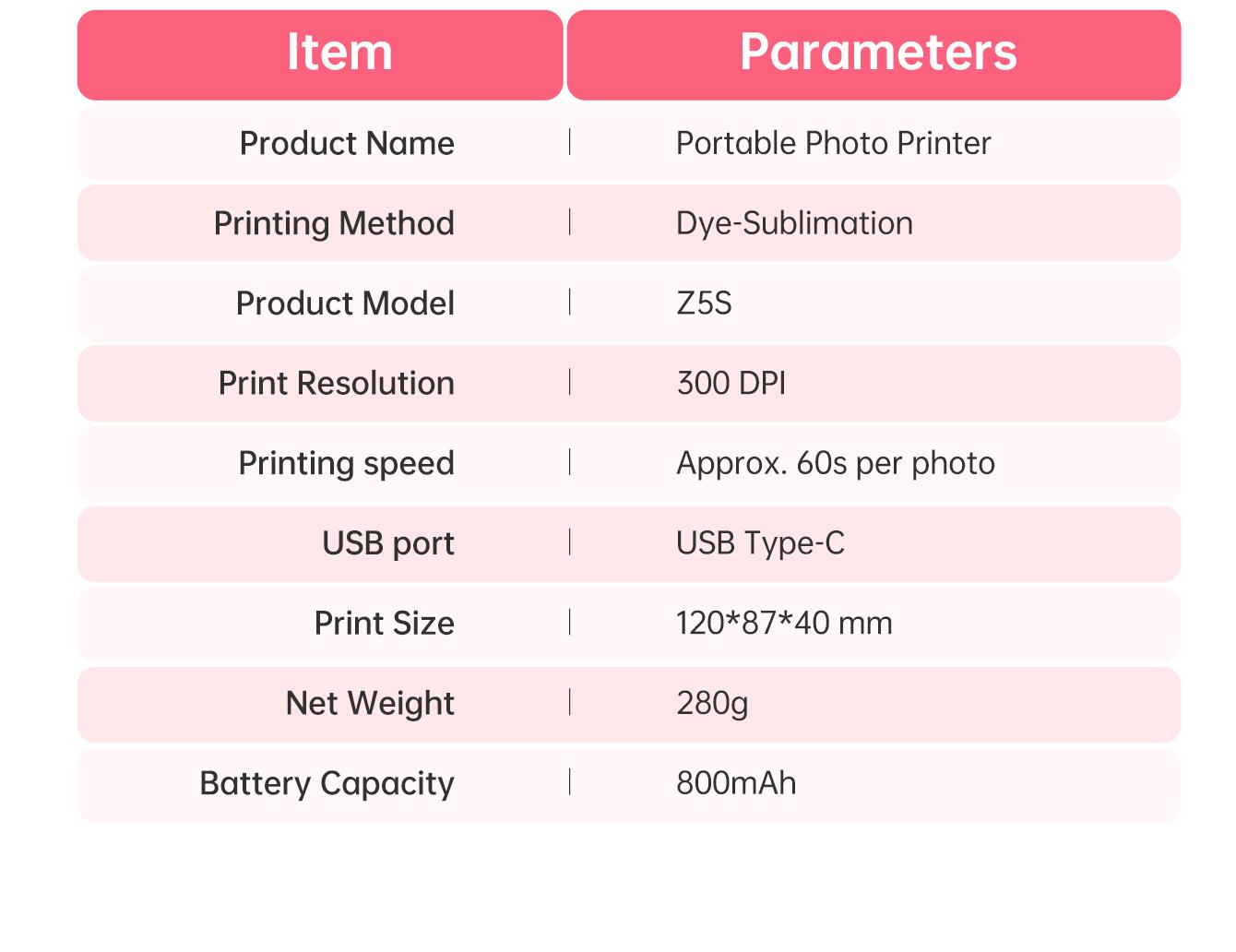 Hanin Instant Print Camera & 2x3 Portable Bluetooth Photo Printer for iPhone & Android, Full-Color Dye-Sub Ink-Free Printing, Print from Phone or Camera, for Travel, Party, Couple & Family Photos, GiftedInLove