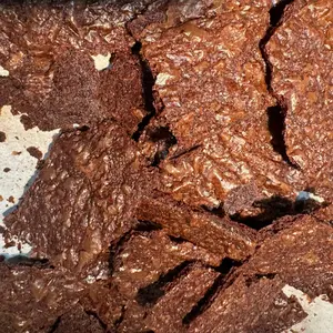 TwistedTreatz Brownie Brittle Thin Crunchy Chocolate Brownie