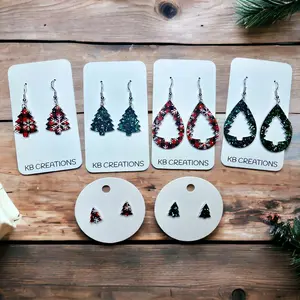 Christmas Tree Earrings