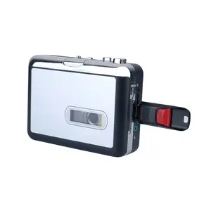 Stereo Radio Cassette Player - Auto Reverse Tape Deck, Mini USB Port, Digital MP3 Converter, USB Card Playback, Audio Recorder for Home Music Listening