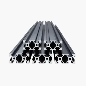 【DealsForYouDays】VEVOR 5PCS 59in (1500mm) T-Slot 2040 European Standard Anodized Aluminum Extrusion Profile, High-Strength Linear Rail with M4-M6 Nuts for 3D Printer, CNC Machine, DIY Projects, Laser Engraving, Workbench | Father's Day Gift Option