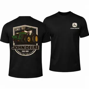 John Deere T-Shirt – Classic Tractor Graphic with Vintage Farm Style, Perfect for Farmers and Tractor Lovers, Unisex T-Shirt for Men and Women