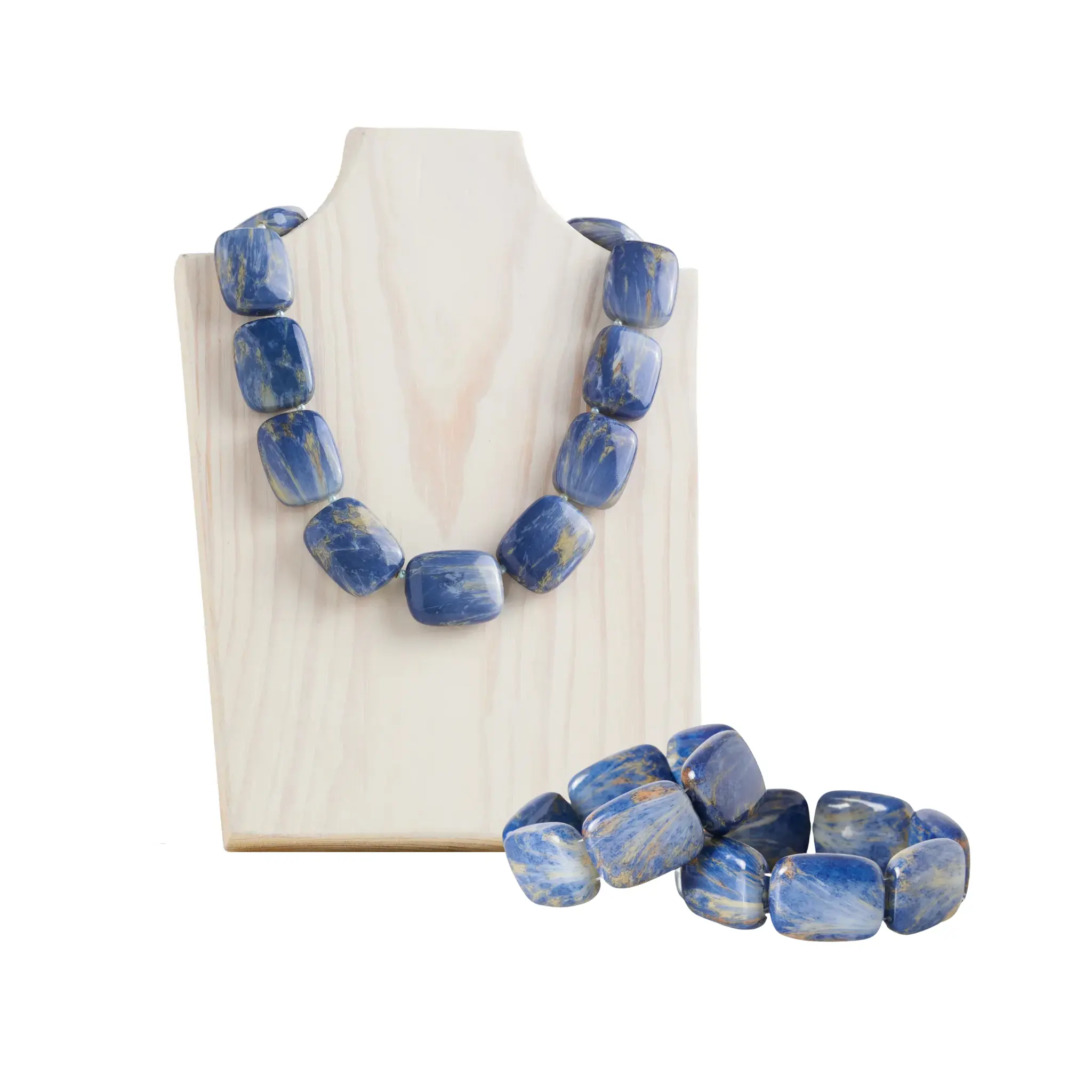 Freezable Cooling Necklace and Bracelet Set