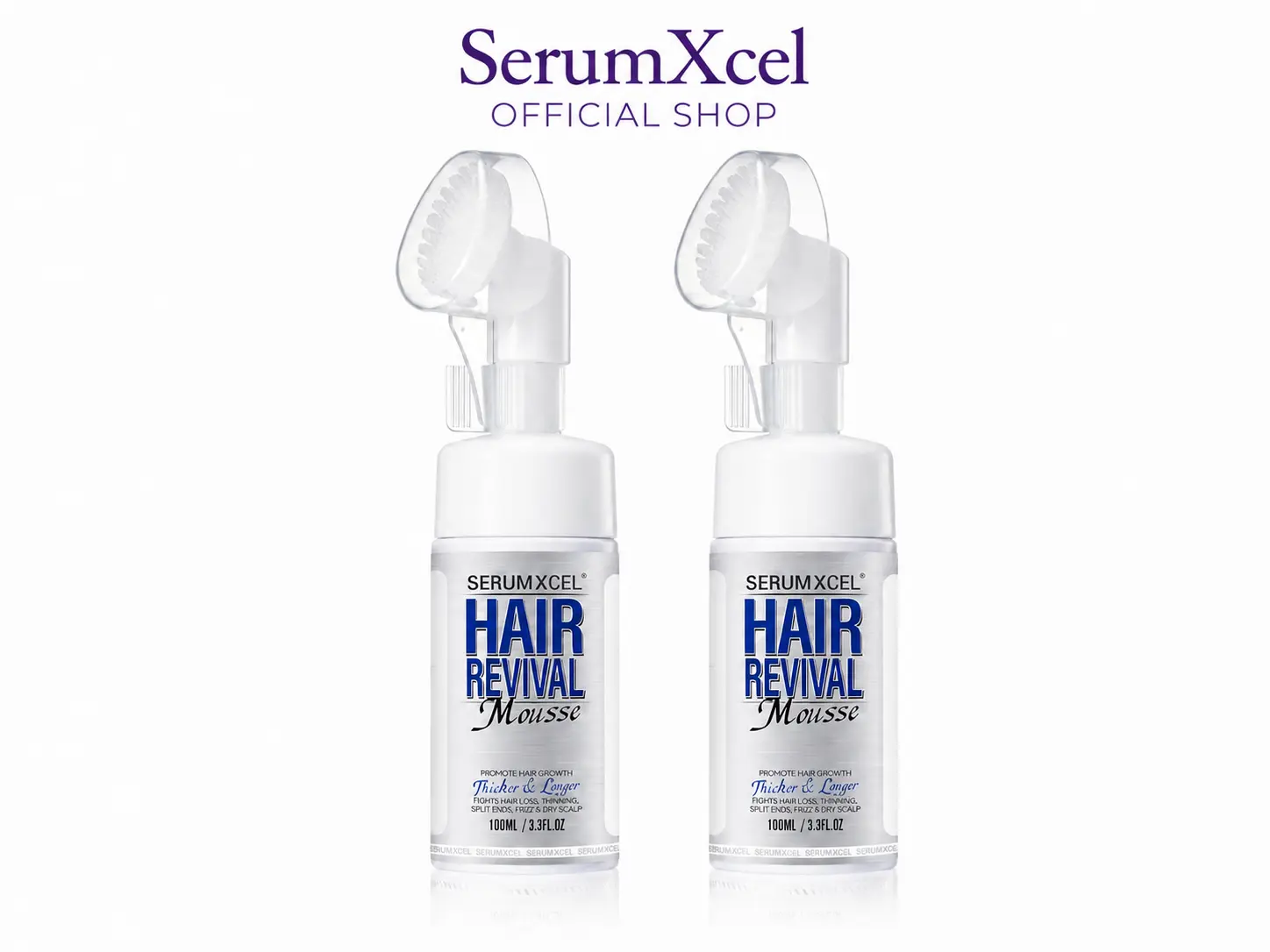 SerumXcel Scalp Renewal Hair Strengthening Roll-On Serum Gel Haircare