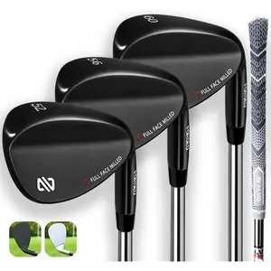 -  Full   Wedges,  Wedge Set and Singles, 3 Wedges 52/56/60/70 ,Lob,Gap,Sand  Club for Men,  Grip, Right Hand, max Spin