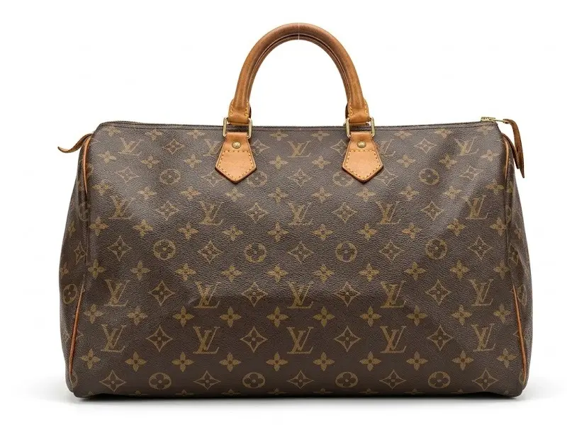 Pre-owned Louis Vuitton PVC Travel Bags Speedy 40 4000042480538