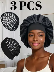 Soft Comfortable Night Sleep Cap with Breathable Mesh Hat, Sleeping Cap, Unisex, Ideal for Comfortable Rest, Travel Headwear, Lightweight Adjustable