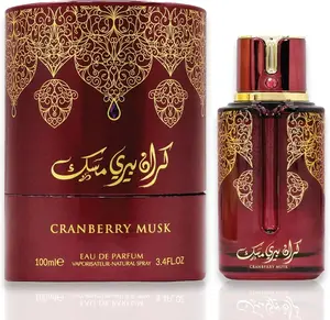 Arabiyat Prestige Cranberry Musk Eau de Parfum | Unisex Fragrance, 100 ml (3.4 fl oz) | Long lasting fragrance
