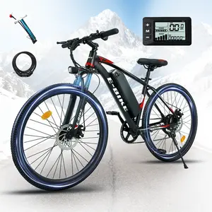 1500W Lightweight E-Bike | 50+ Mile Range & 25MPH | UL Certified | removable battery | Teen & Adults | For Commuting & Mountain Adventure | electric mountain bike | electric bicycle | front suspension | Sturdy Electric Mountain Bike | e bikes
