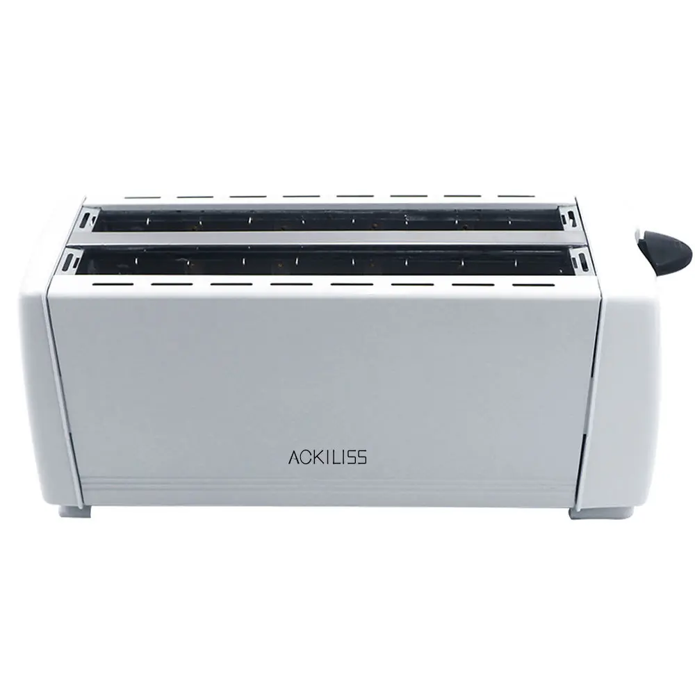 4-Slice Household Toaster - Sturdy, Moderate Body Size, Large Capacity, Large Output, Multifunctional Quick-Heating Kitchen Breakfast Machine with Simple Control, Crumb Tray for Family Daily Bread Baking