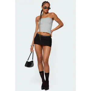 Jaxie Grommet Mini Skort