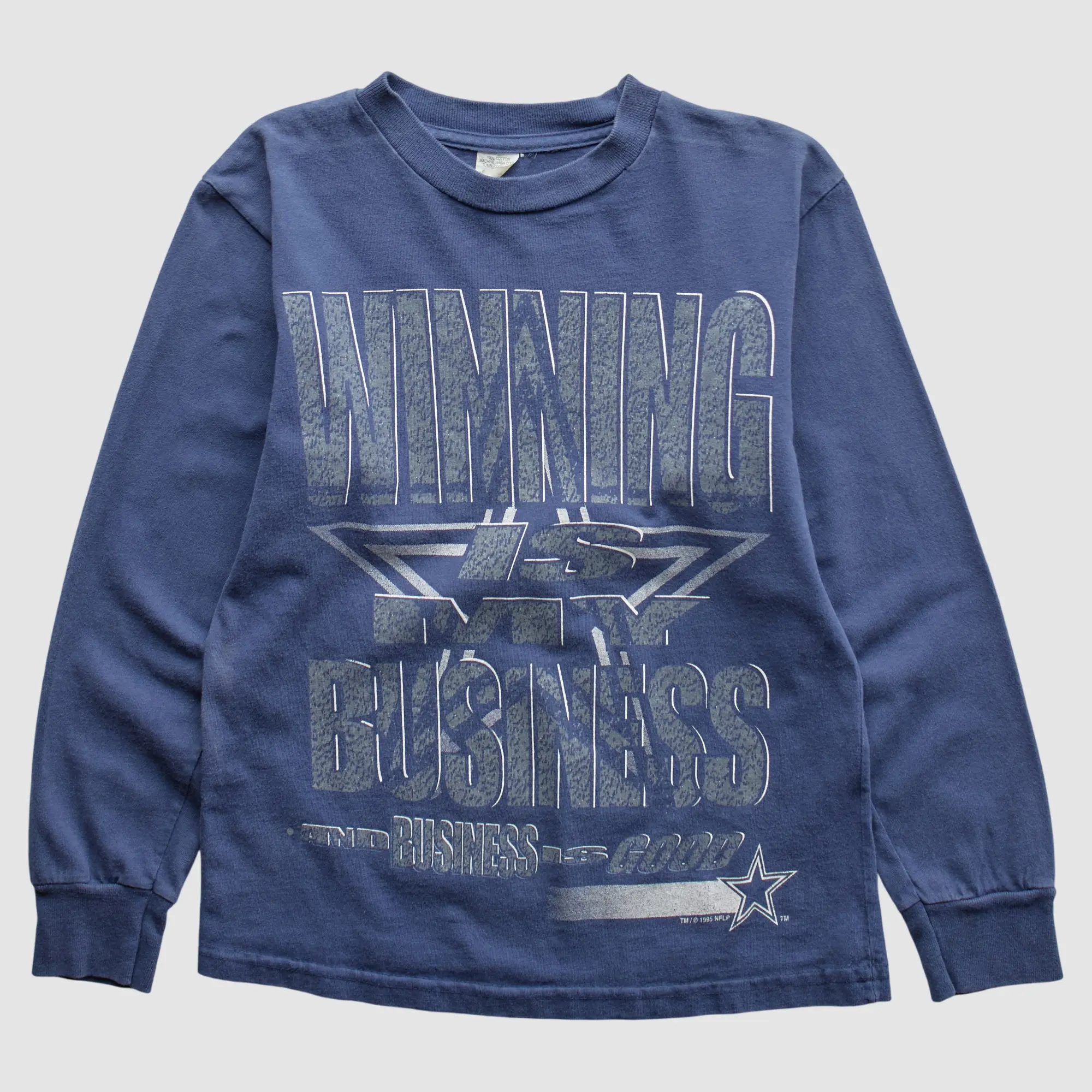 Dallas Cowboys 1995 Pullover Sweatshirt - Blue - XXS
