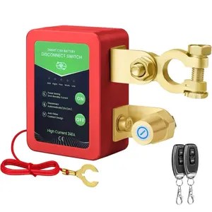 Kill Switch for Car - 12V Remote Battery Disconnect Switch Smart Voltage Car Battery Kill Switch for Vehicle, RV, ATV, Truck, Boat Automatic