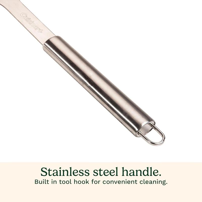 Stainless Steel 16.5" Long Handle Grill Cleaner Brush and Scraper for BBQ, Griddle, Grills, Cookout Tool, Grill Brush for Outdoor Grills BBQ Accessories