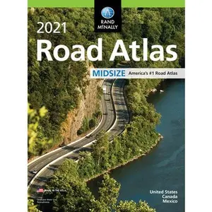 USED-Rand McNally 2021 Midsize Road Atlas by Rand McNally (Paperback)