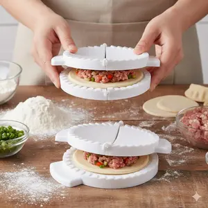 Multi-Function Ravioli Maker, Durable Dumpling Press Mold with Non-Stick Surface, Precise Edge Sealer for Home & Commercial Use, Multifunctional Kitchen Tool, Kitchen Pasta Tool Accessory Set, Kitchen Gadget