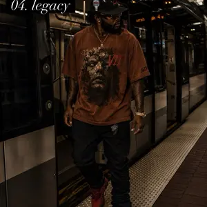 SZN VII Legacy Heavyweight, Washed, Oversized Graphic T-Shirt