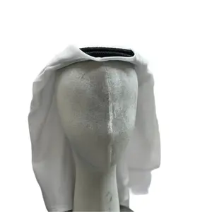 Kids' White Scarf for Under Agal - Perfect for Traditional Attire