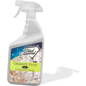 GRANITE PLUS! 2 in 1 Cleaner & Sealer for Granite, Marble, Travertine, Limestone, Ready to Use! 32 Fl Oz