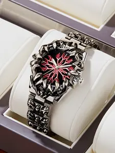 Men's Quartz Analog Watch Fashion Business Calendar, Night Glow Function, Perfect for Valentine's Day, Father's Day, Halloween, Daily Use