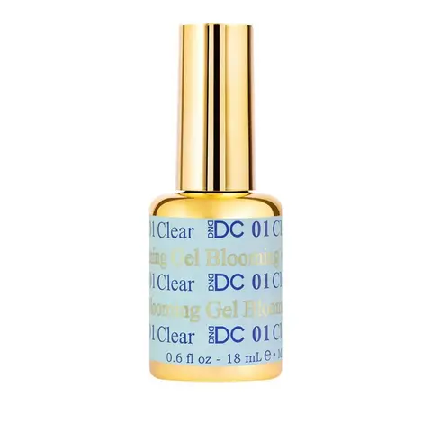 DND DC Blooming Gel Nail Polish - Professional Nail Care Supplies with Brush for Easy Blending, Smooth Manicure Application