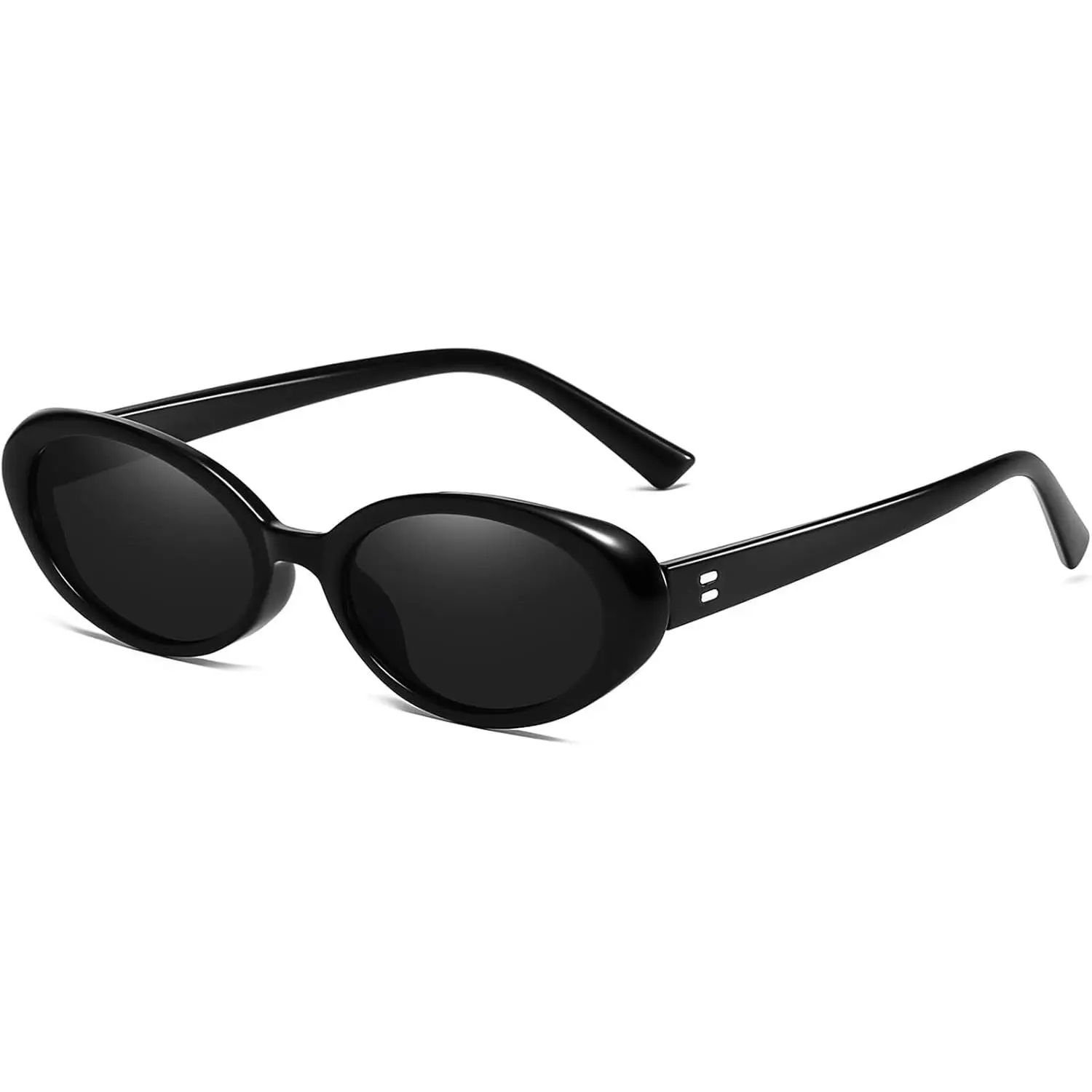 Retro Oval Polarized Sunglasses Y2K Vintage Tiny Sun Glasses UV400 Protection Amazon.com: Retro Oval Sunglasses for Women Trendy Metal  main image 4