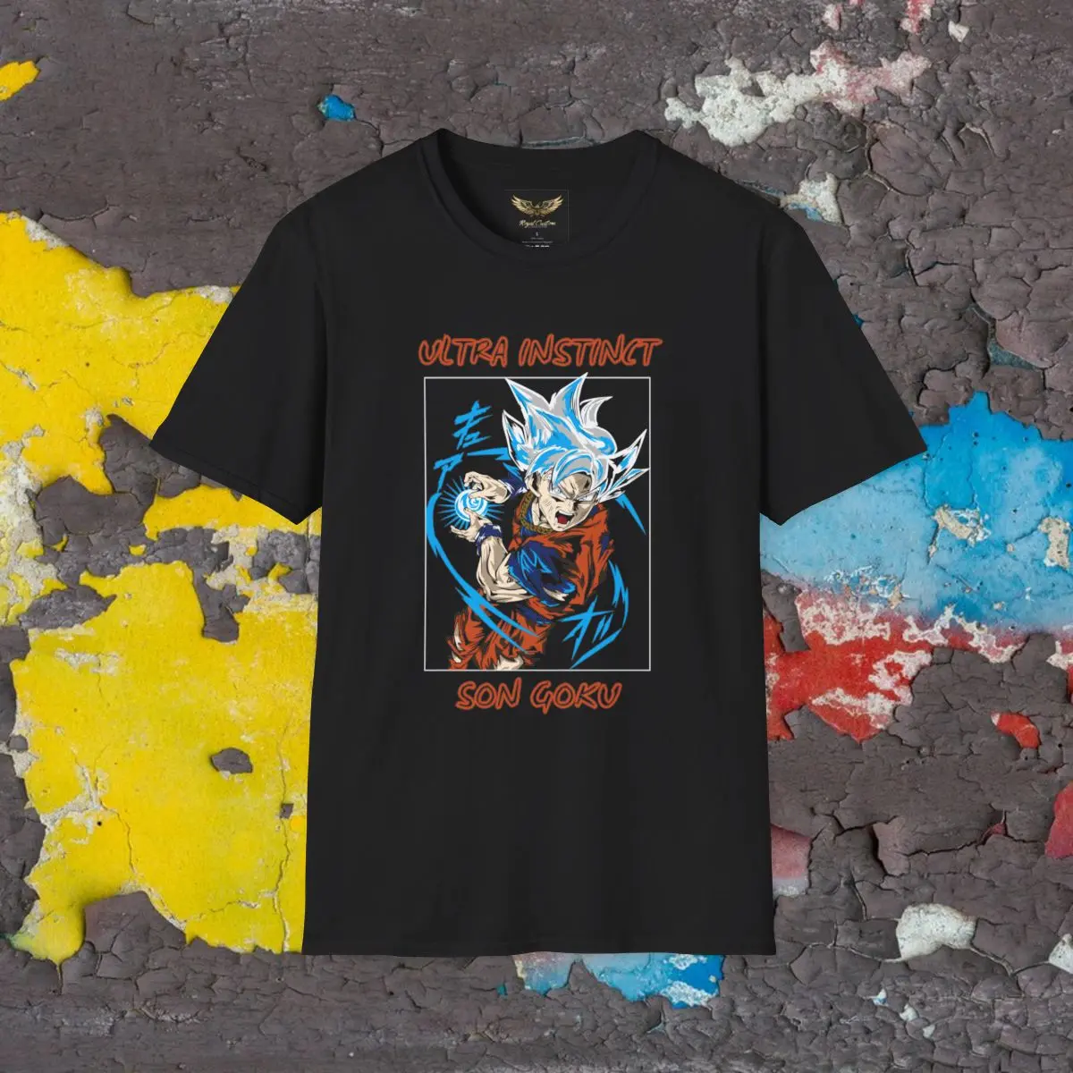 Son Goku "Ultra Instinct", Best Anime Gift, Anime Shirt, Anime Merch, Dragon Ball, Dragon Ball Z, Dragon Ball Super, Vegeta, Gohan, Jiren Casual Fabric Menswear Top Tshirt