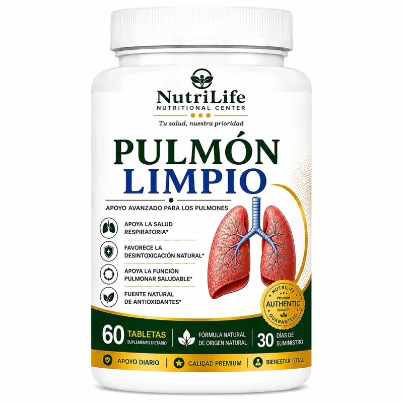 Natural Anti-Inflammatory Herbal Lung Support Dietary Supplement for Adults - Premium Diuretic Wellness Supplement, 60 Tablets