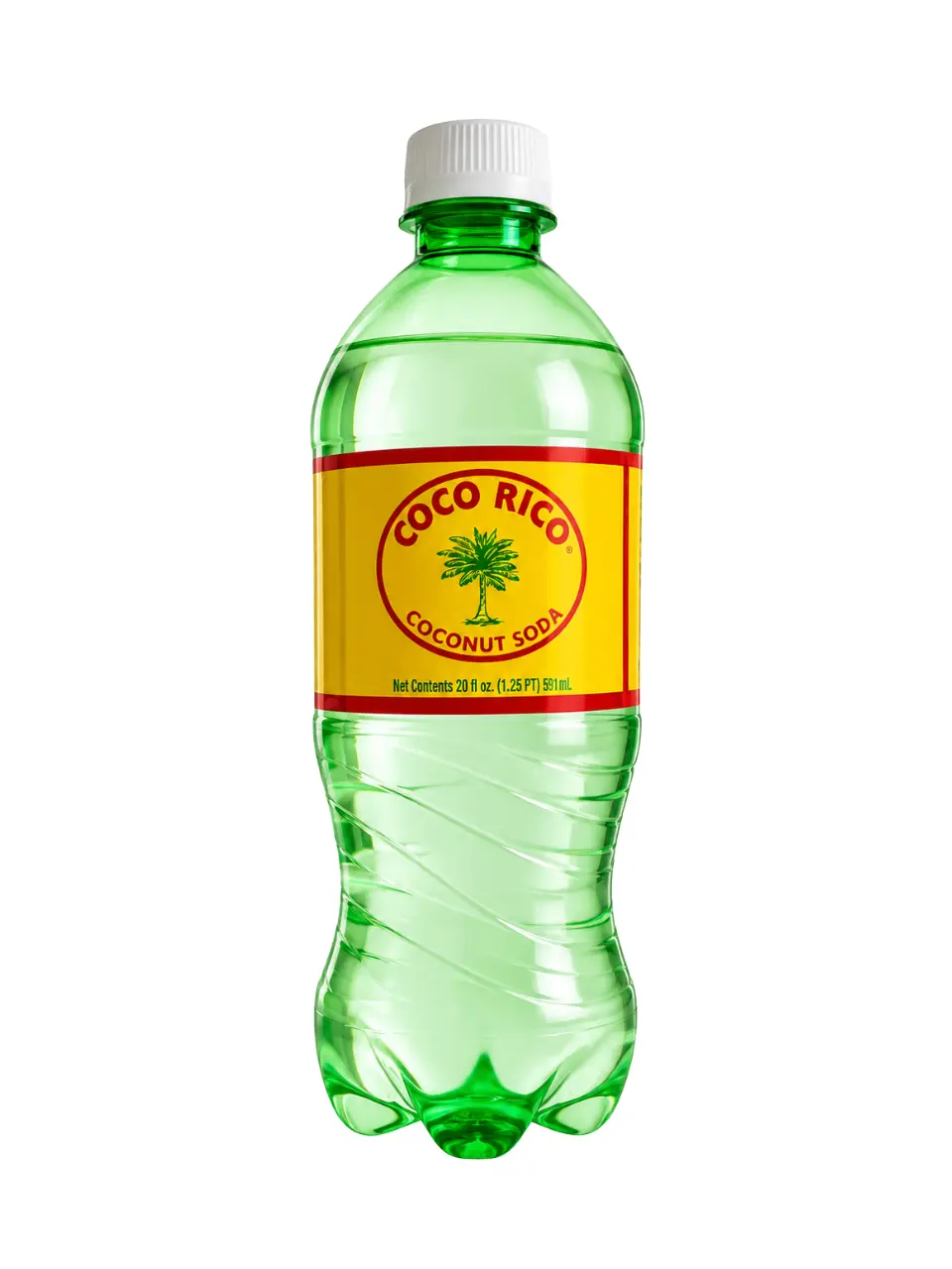 Coco Rico Coconut Soda | 20oz Puerto Rican Coconut Soda | Single Bottle, 2 Pack or 7 Pack | Classic NYC Bodega Soda – NY Snack Pantry